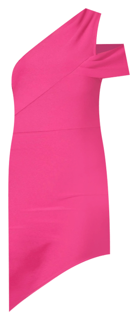 Women's Asymmetrical High Slit Bandage Midi Dress