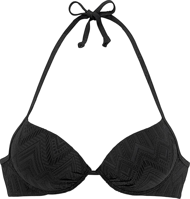 Women's Textured Push Up Bikini Swimsuit Top Bra Sizing