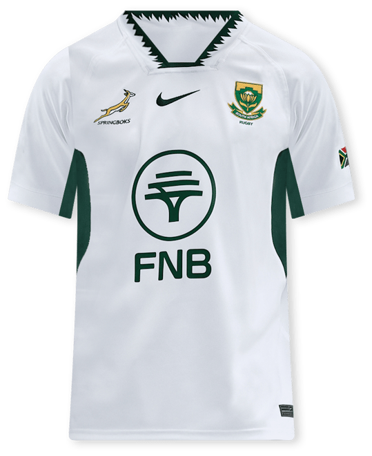 Springboks 2025/26 Stadium Uit Nike Rugby replica uitjersey voor heren