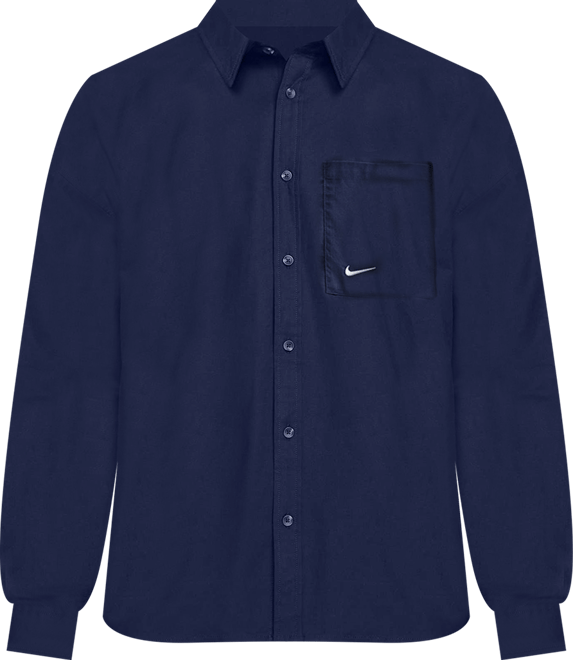 Nike Sportswear Chill Poplin Camisa de manga larga holgada con botones para mujer