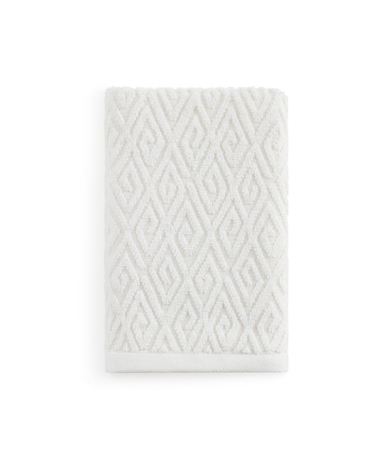 Maze Solid Texture Cotton Hand Towel, 30" x 20"