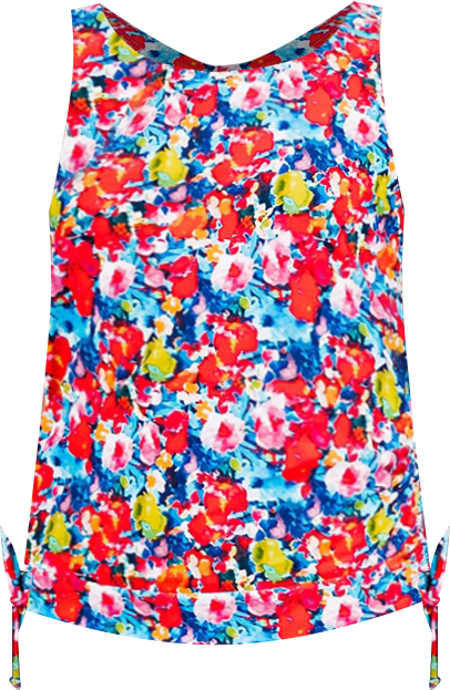 Women's Maya Tankini Swim Top With Removable Cups