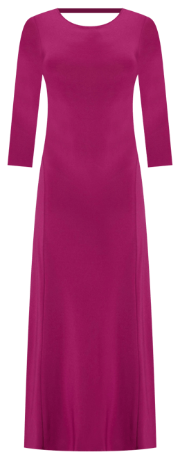 Women's Jersey Cowl Back Maxi Dress