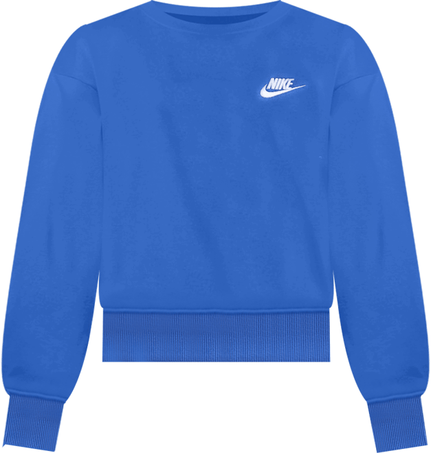 Nike Sportswear Club Fleece Girls' Boxy Crew-Neck Sweatshirt