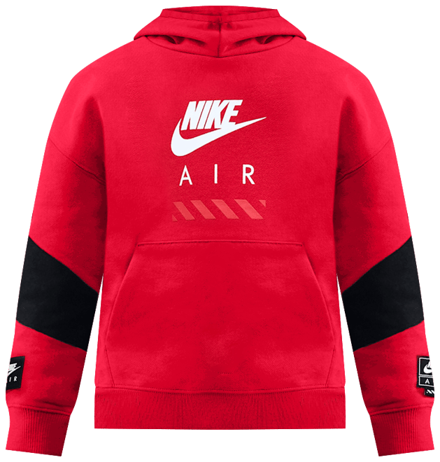 Nike Air Yünlü Genç Çocuk Kapüşonlu Sweatshirt'ü