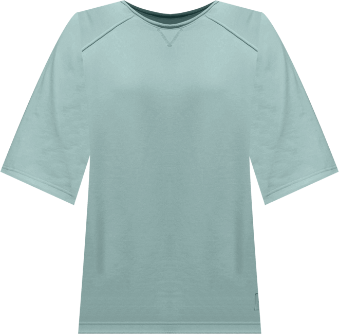 Jordan Flight Fleece Playera de manga corta de French Terry oversized para mujer