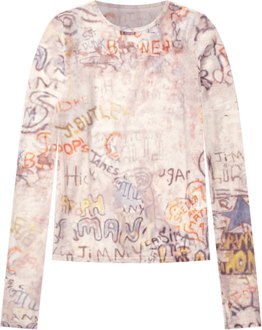 Air Jordan Women's Mesh Long-Sleeve Top