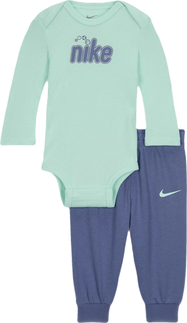 Nike Play For All Baby (0-9M) Long Sleeve Bodysuit and Pants Set
