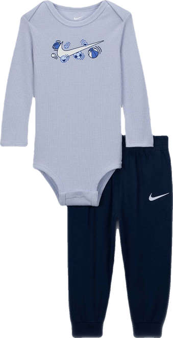 Nike Play For All Baby (12-24M) Long Sleeve Bodysuit and Pants Set