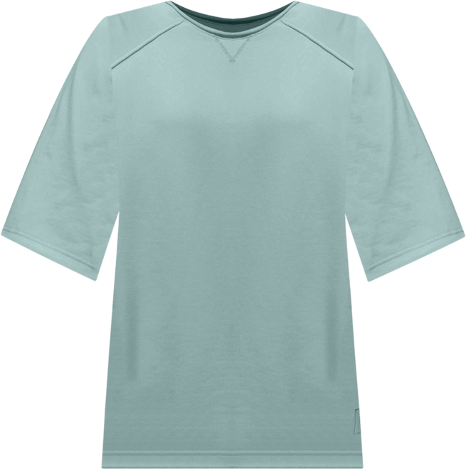 Jordan Flight Fleece Women's Oversized Short-Sleeve French Terry Top