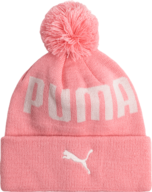 PUMA Benedict Cuff Pom Big Beanie Hat, Kids