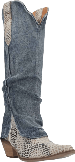 Women's Shabby Leather Boots