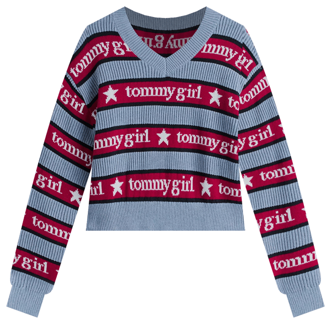 Tommy Girl Women's Striped Sweater