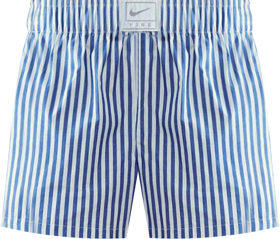 Nike Sportswear Chill Poplin Women's Mid-Rise Loose Striped Shorts