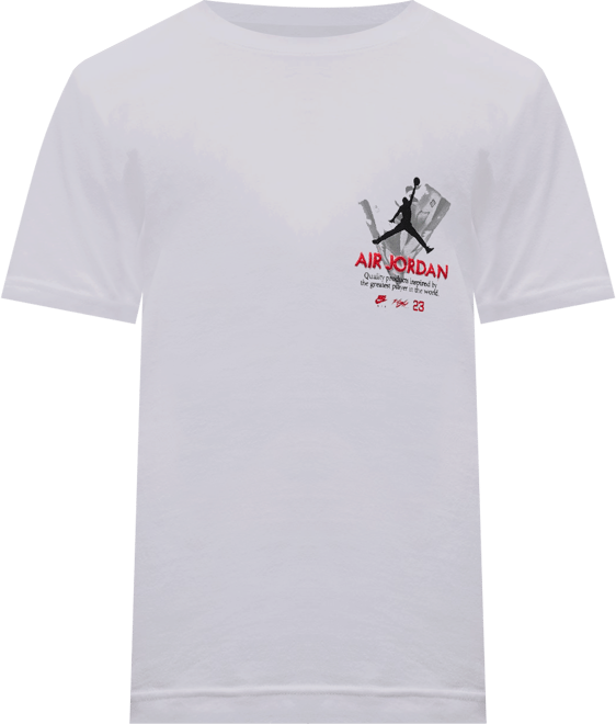 Jordan Big Kids' AJ5 Fire REd Tour T-Shirt
