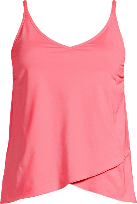 Women's Tulip Hem Tankini Top