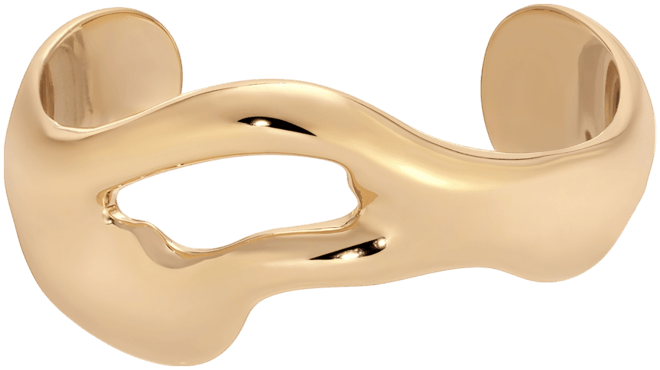 Open Abstract Cuff Bracelet