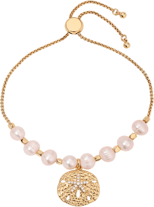 Sand Dollar Adjustable Bracelet