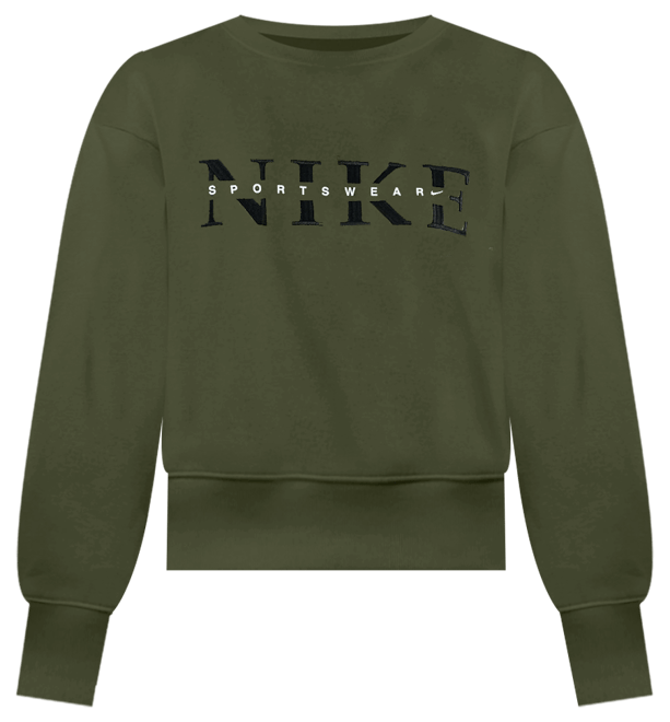 Nike Sportswear Phoenix Fleece Sudadera oversized de cuello redondo para mujer