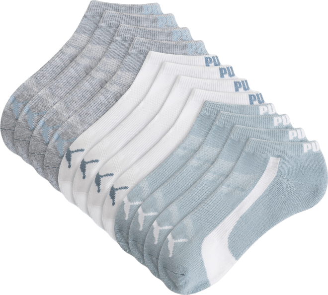 PUMA Women's Half-Terry Low Socks (6 Pairs)