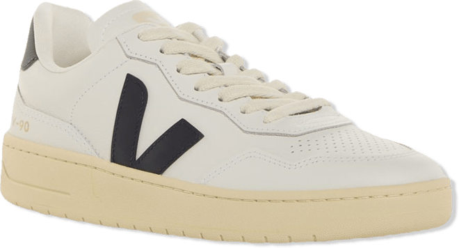 VEJA Men's V-90 Low Top Leather Sneakers | Bloomingdale's
