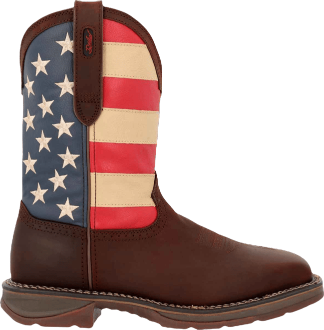 Men's Workin' Rebel Patriotic Steel Toe Work Boot