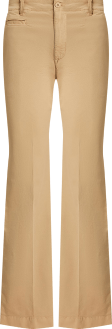 Women's Stretch Cotton Chino Flare Pants