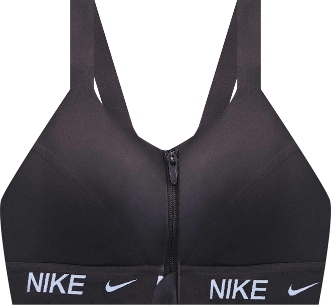 나이키 인디 하이 서포트 여성 패드 지퍼 프런트 스포츠 브라