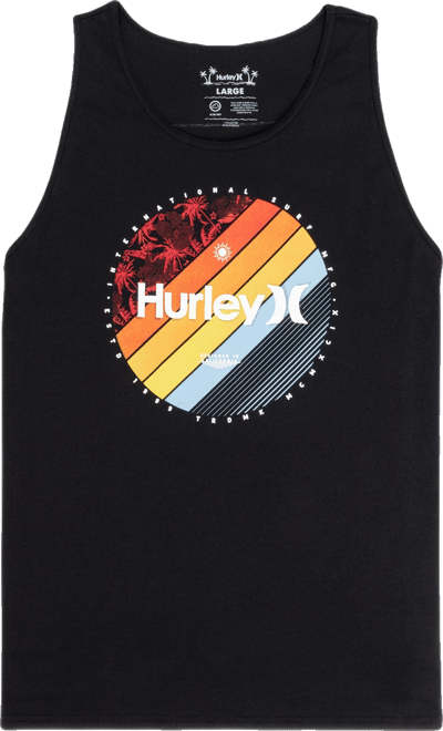 Men's Linear Palm Tank Top