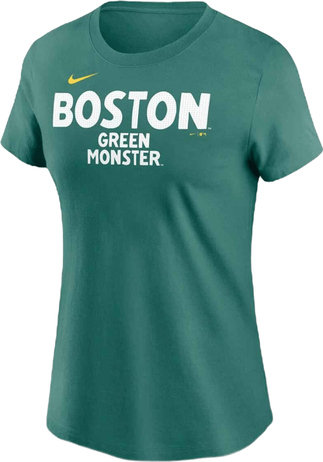 Women's Green Boston Red Sox 2025 City Connect Wordmark T-Shirt