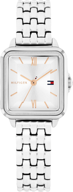 Women's Quartz Silver Tone Stainless Steel Bracelet Watch, 22.5mm