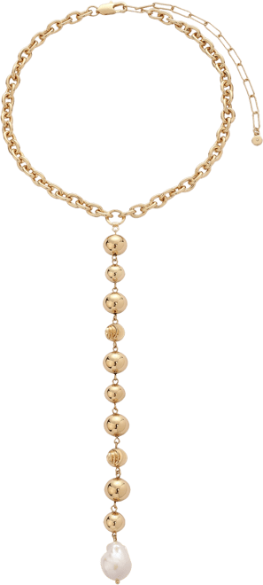 Deep Drop Lariat Necklace