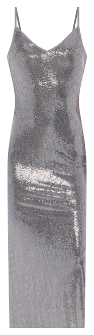 Women's Disco Dot Maxi Tank Bodycon Dress