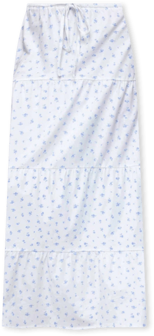 Women's Charley Floral Tiered Maxi Skirt