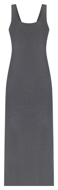 Women's V-Neck Tank Rib Maxi Dress