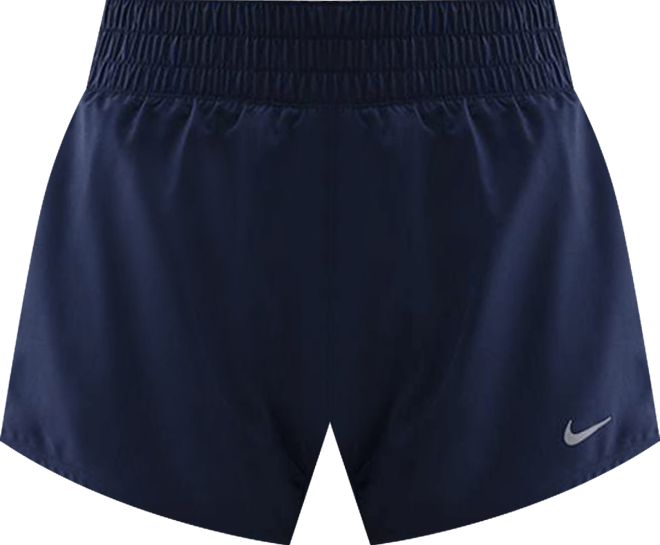 Nike Dri-FIT One กางเกงขาสั้นเอวปานกลาง 3 นิ้วมีซับในผู้หญิง
