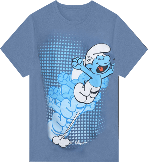 Shop Graphic Tees Motion Big Smurf Tee SMF1940XX blue | SNIPES USA
