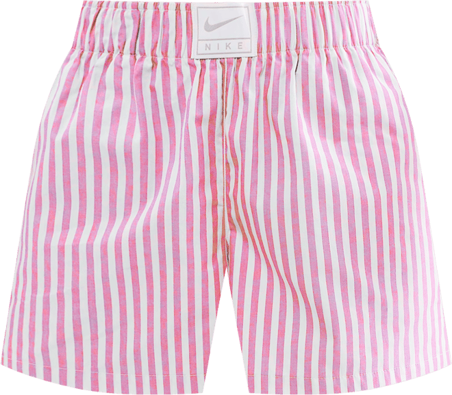 Nike Sportswear Chill Poplin Women's Mid-Rise Loose Striped Shorts