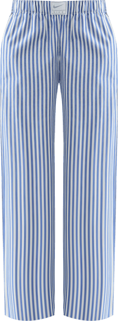 Nike Sportswear Chill Poplin Women's Mid-Rise Loose Striped Trousers