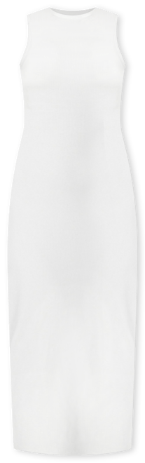 Women's Rib Sleeveless Midi Dress