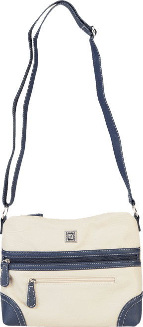 Stone Mountain Irene Solid Bonded Leather Hobo Bag