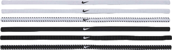 Nike Flex Classic Bandas para la cabeza slim (paquete de 6)