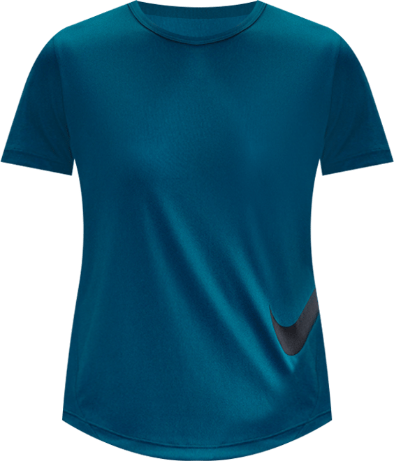 Nike Tempo Swoosh Run Playera de correr de manga corta Dri-FIT para mujer
