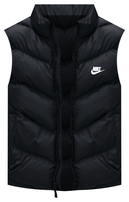 Nike Sportswear All Day Play Puffer αμάνικο μπουφάν Therma-FIT σε ριχτή γραμμή για μεγάλα παιδιά