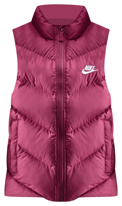 Nike Sportswear All Day Play Puffer αμάνικο μπουφάν Therma-FIT σε ριχτή γραμμή για μεγάλα παιδιά