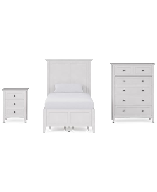 Hedworth Twin 3-Pc. Set (Bed, Chest & Nightstand)