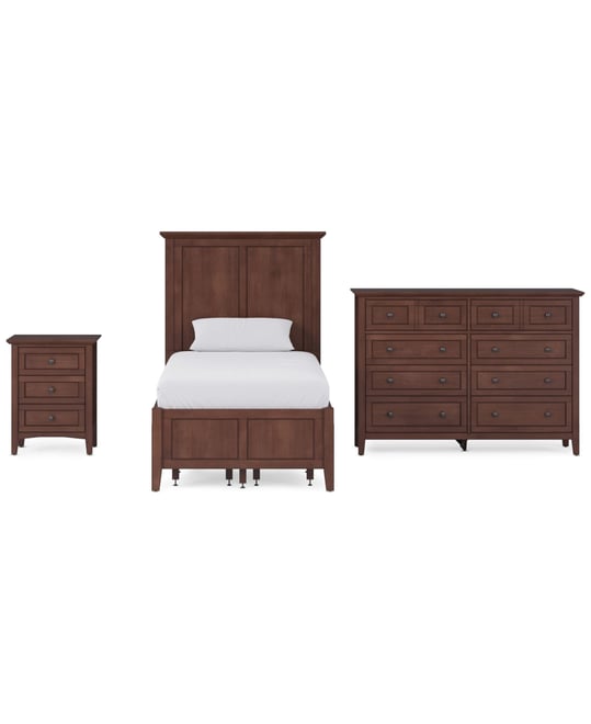 Hedworth Twin Storage 3-Pc. Set (Bed, Dresser & Nightstand)