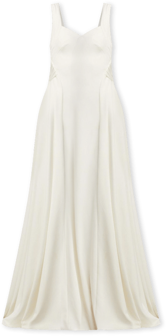 Women's Callaway Draped Open Back Gown