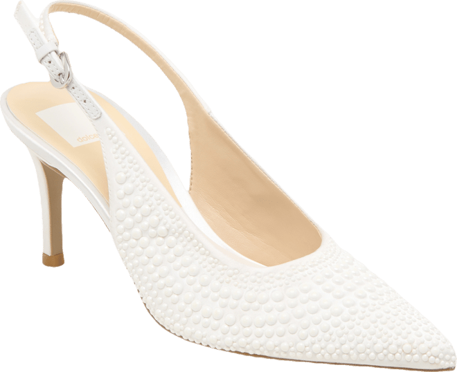 Women's Elasi Pearl Pointed-Toe Slingback Pumps