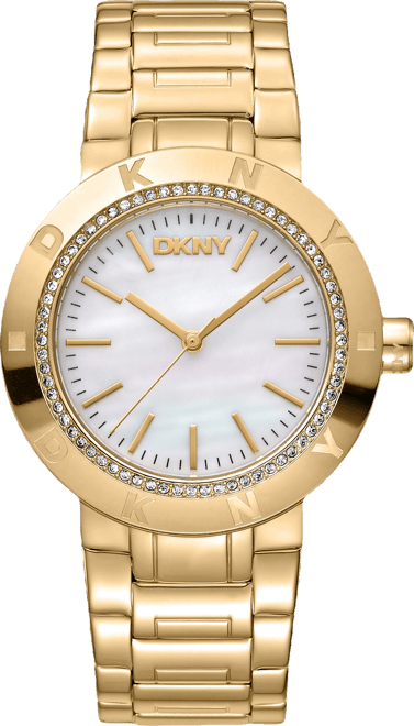 Women's Eastside Logo Gold-Tone Stainless Steel Bracelet Watch, 36mm